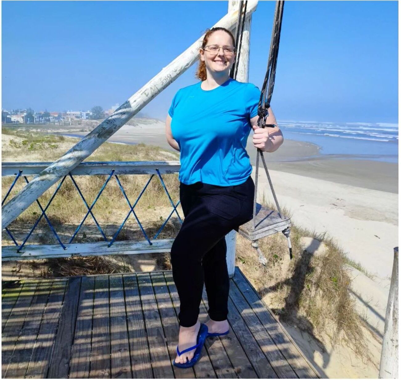 Dalila B. BBW-Mutter hat Aktfotos am Strand durchgesickert