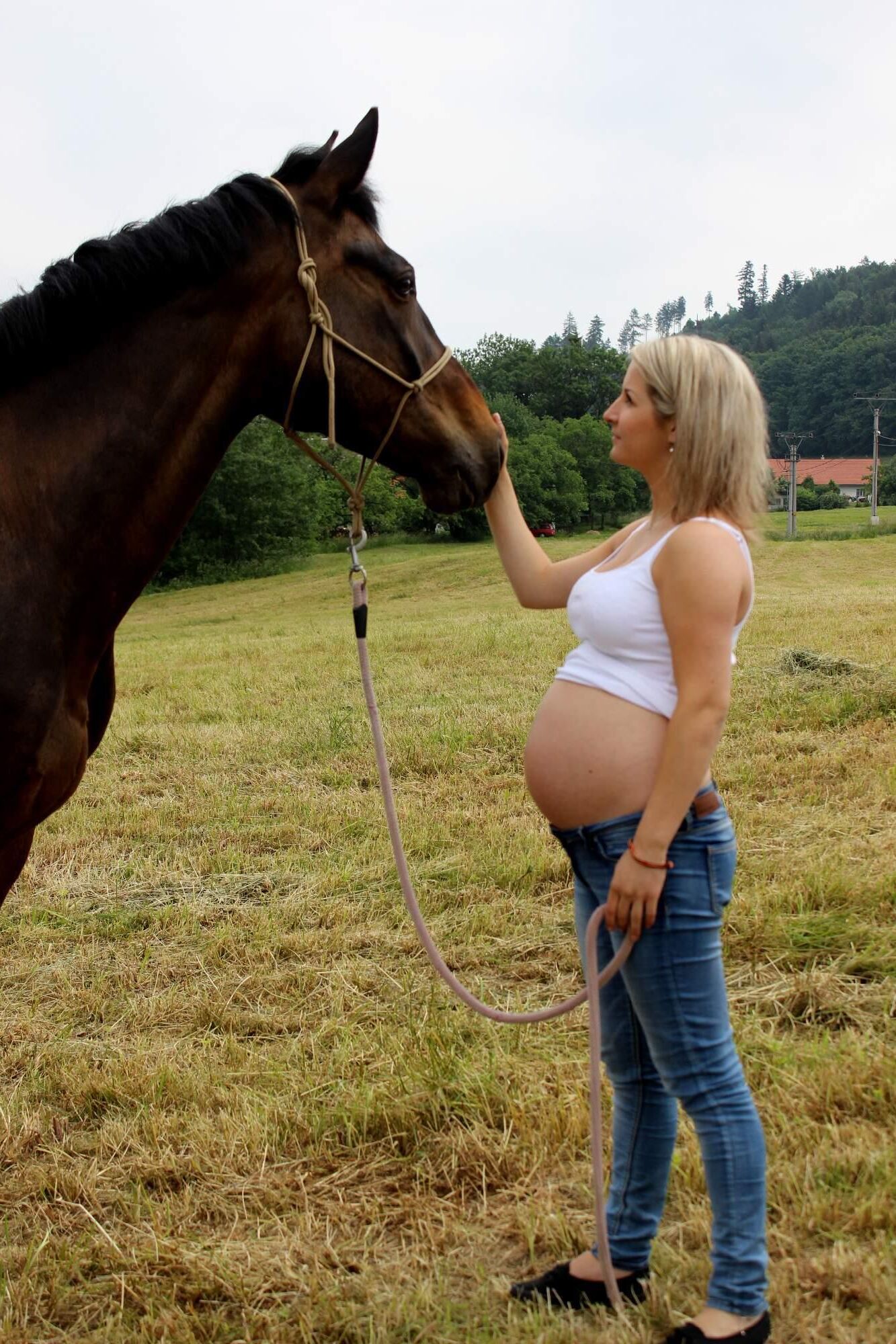 Steph, la salope enceinte