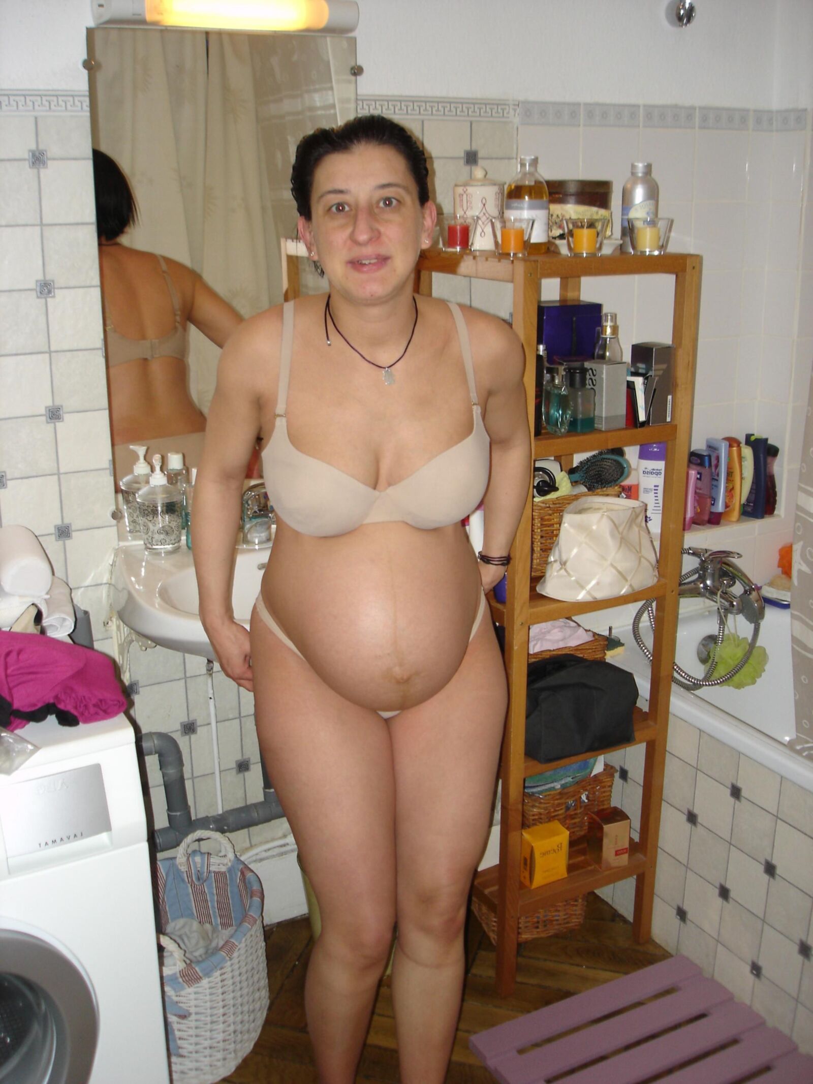 Milf grávida com tesão