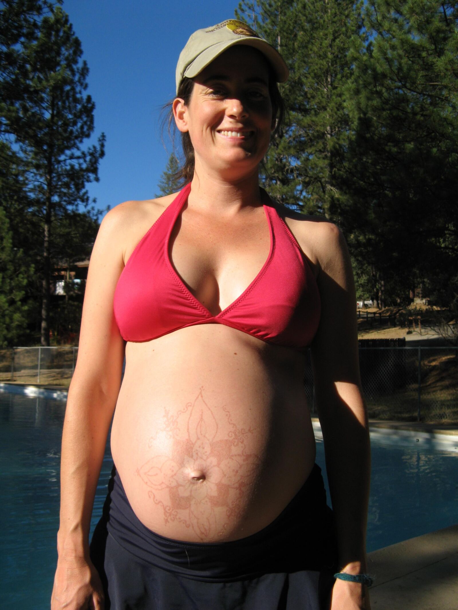 Belle femme enceinte