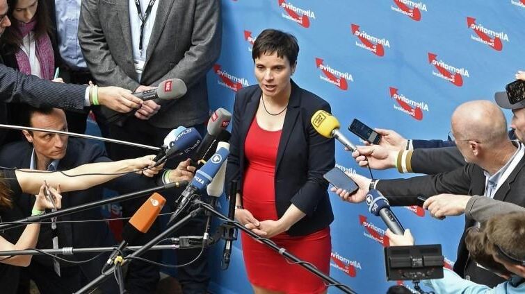 Frauke Petry allemande AFD enceinte