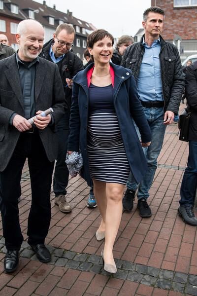 Frauke Petry allemande AFD enceinte