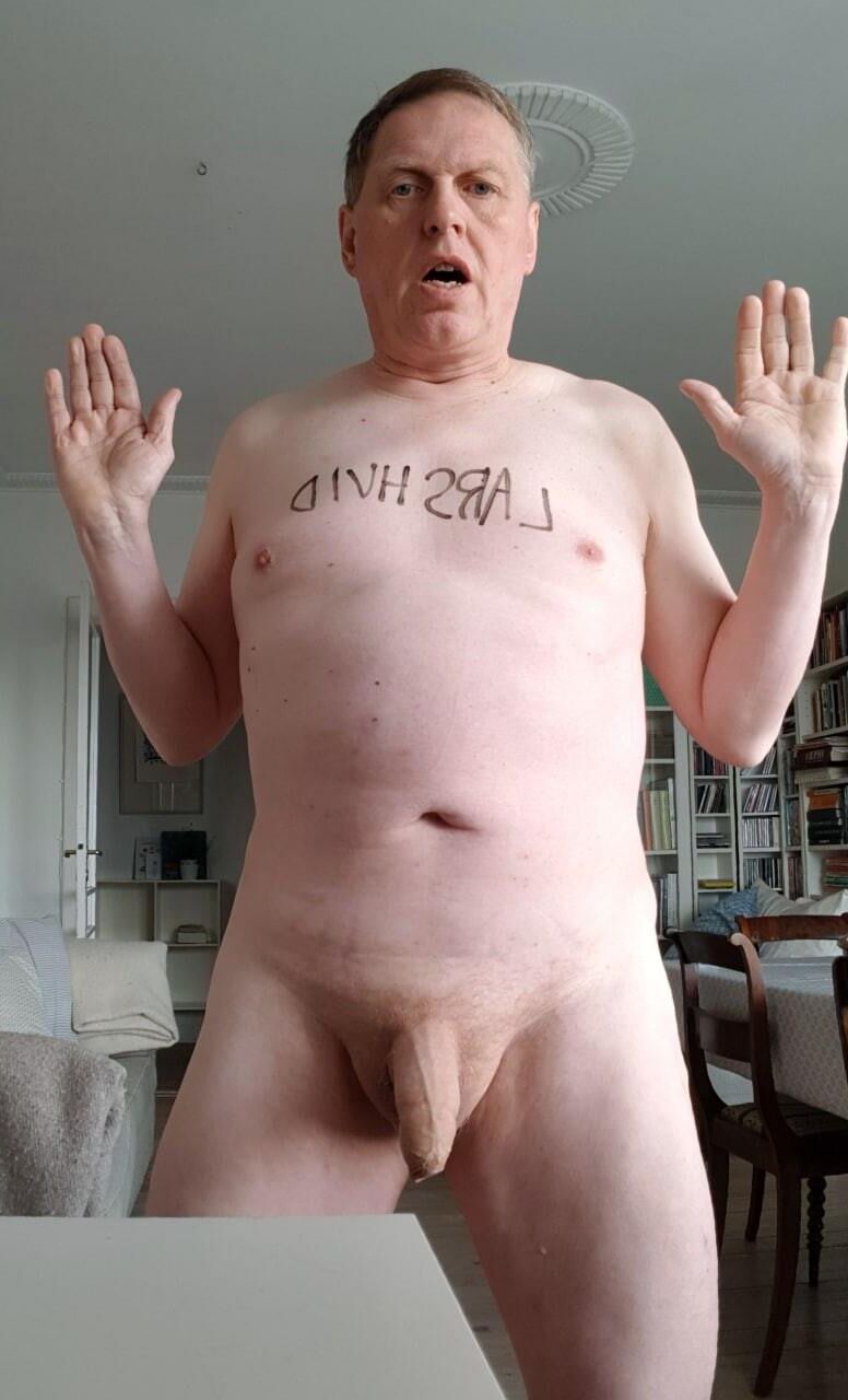 Faggot Lars Hviid and his nudes