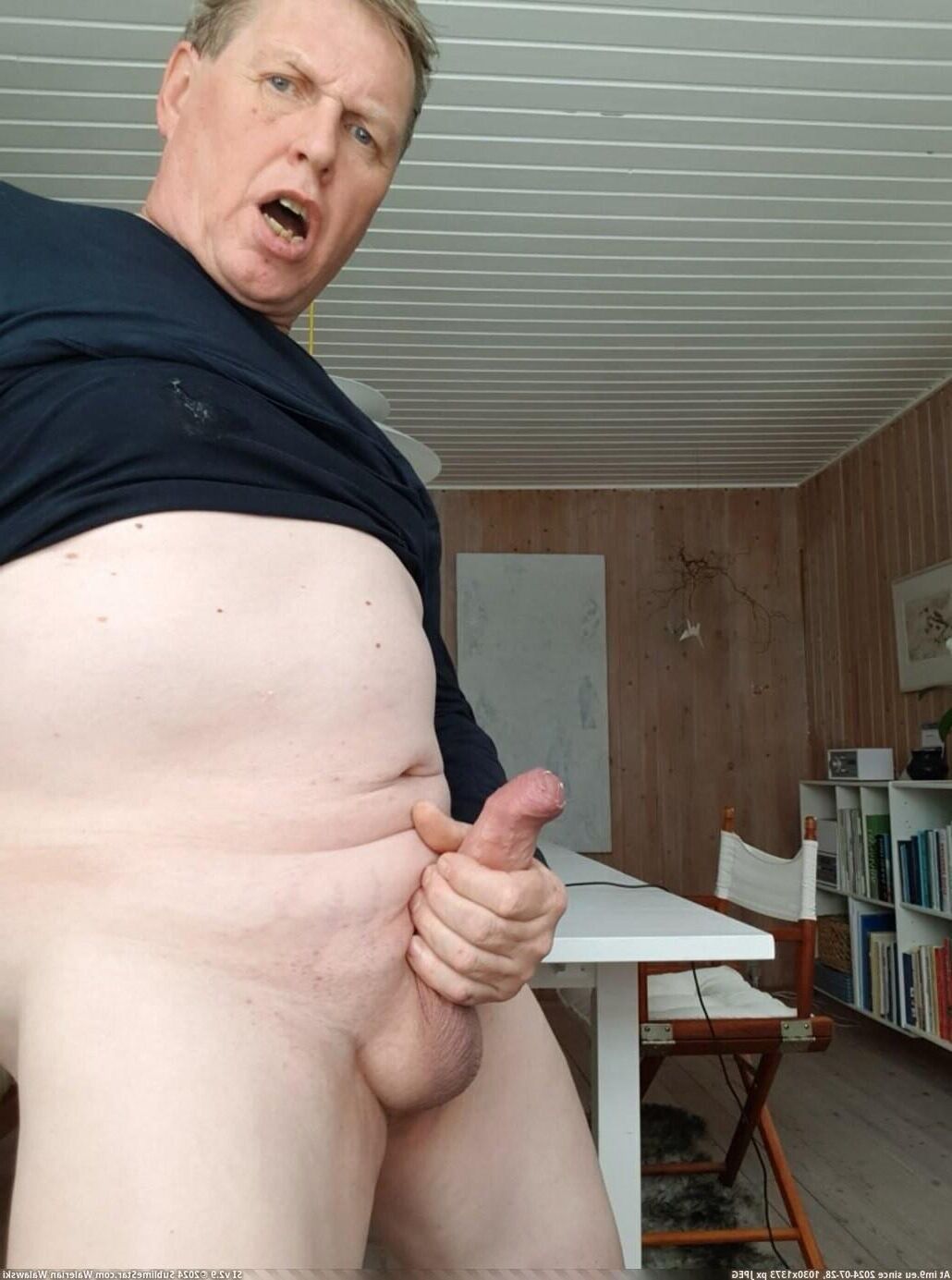 Faggot Lars Hviid and his nudes