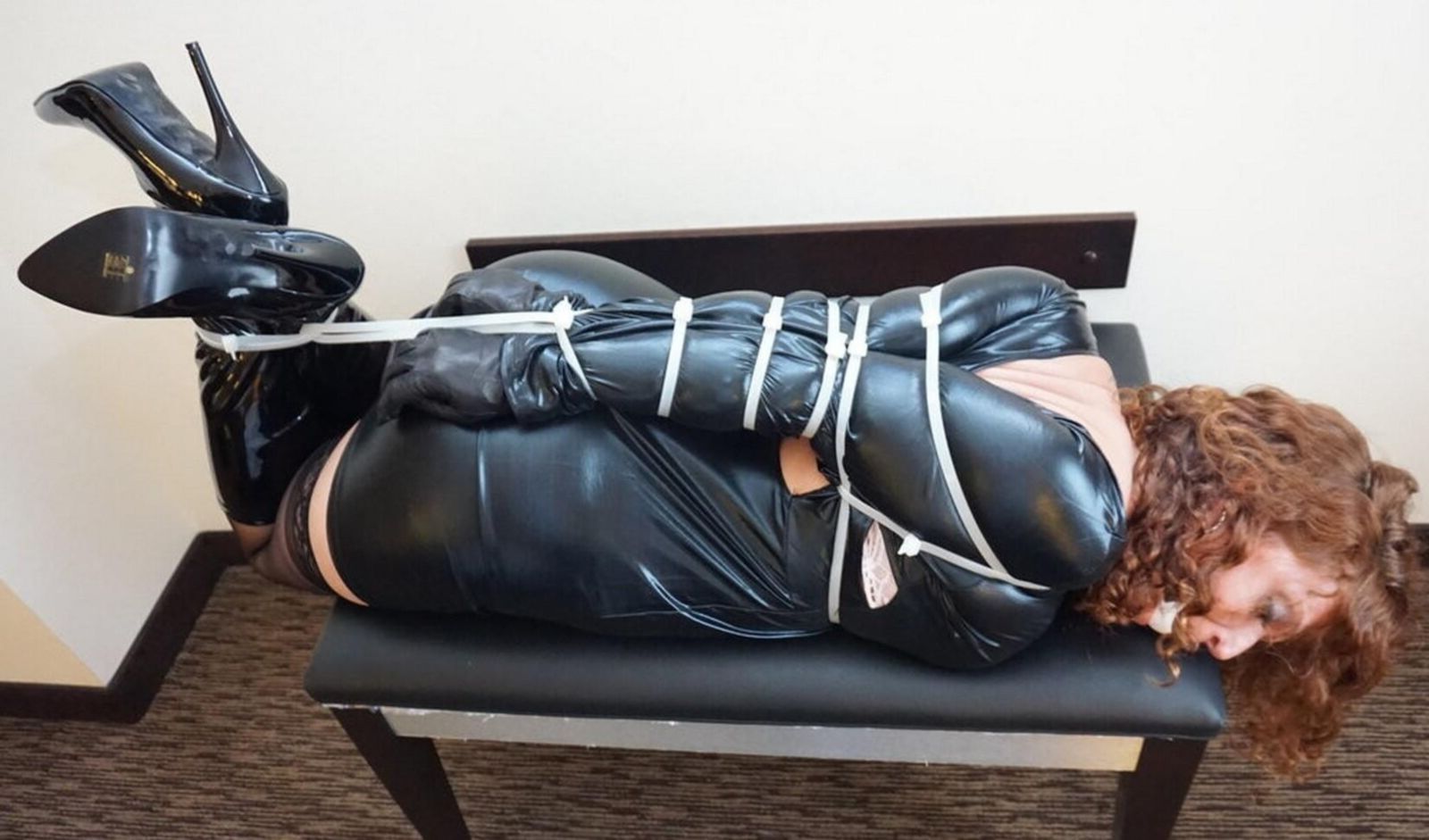 Armbinder and Straitjacket Bondage Fetish 