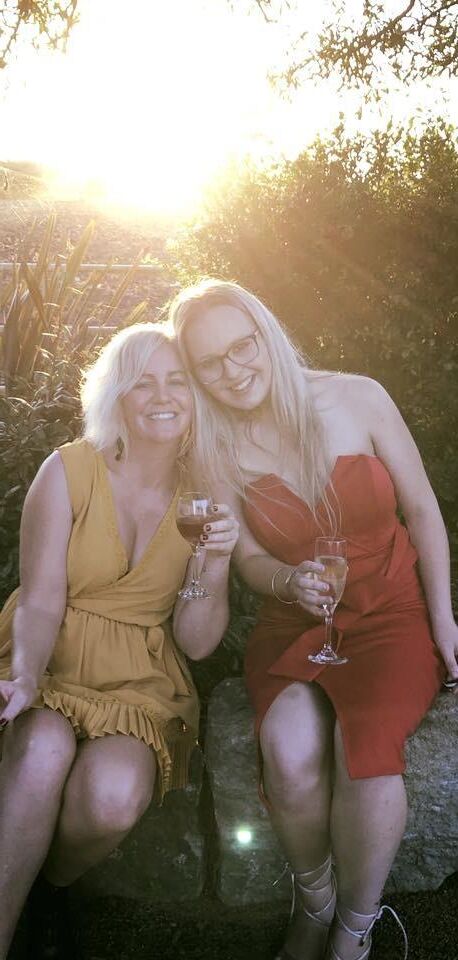 Blonde MILF Karen Slaytor and Her Daughter Evelyn Needs Cum