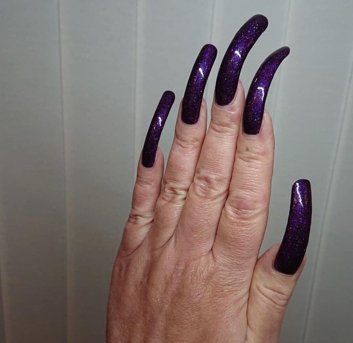 Hot Long  Fingernails 6