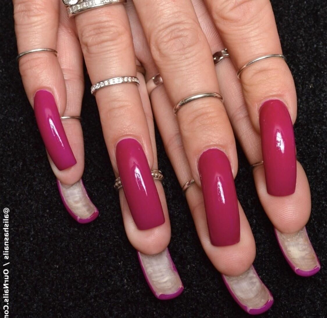 Hot Long  Fingernails 6