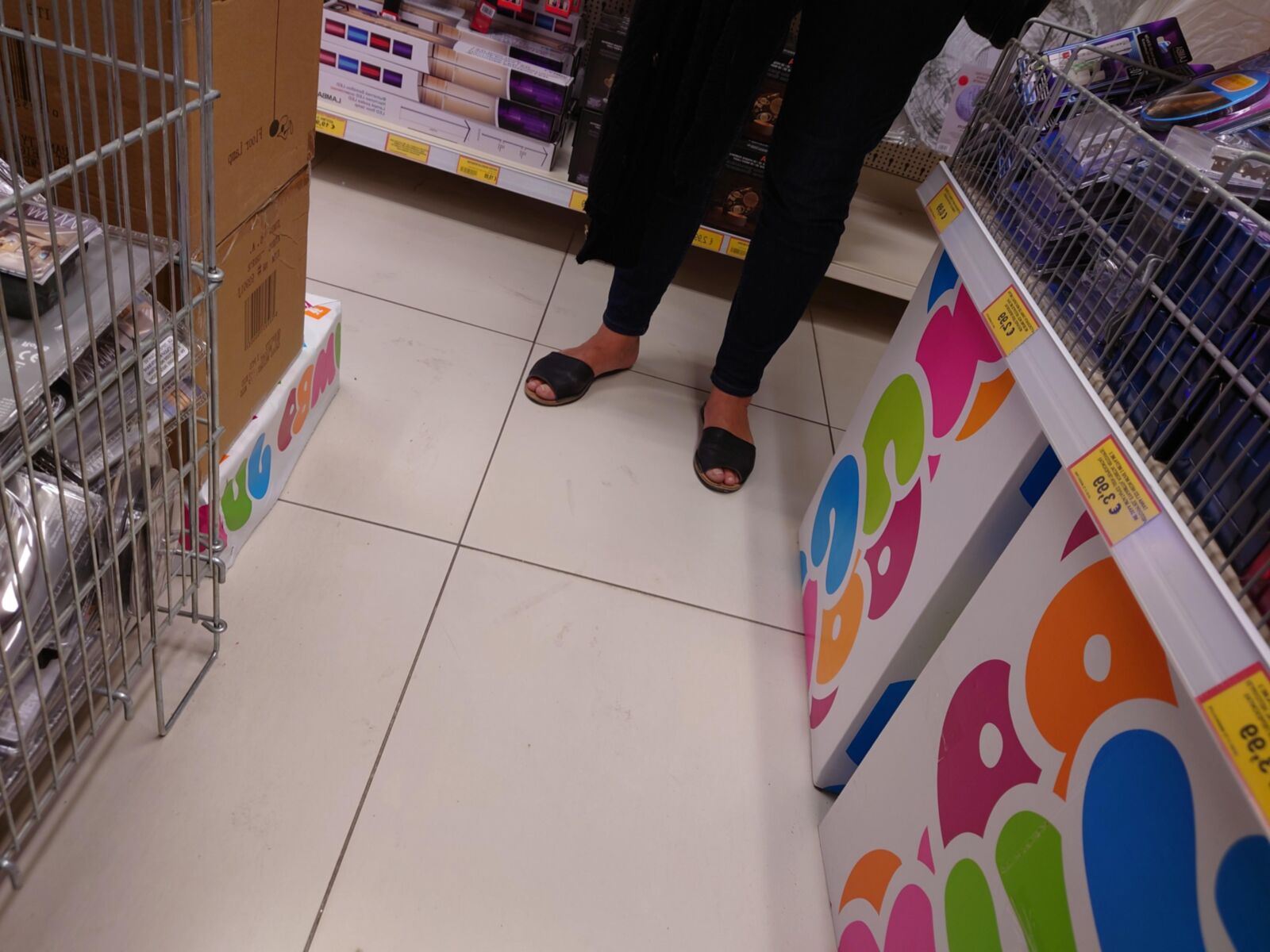 Pieds grecs au marché Jumbo