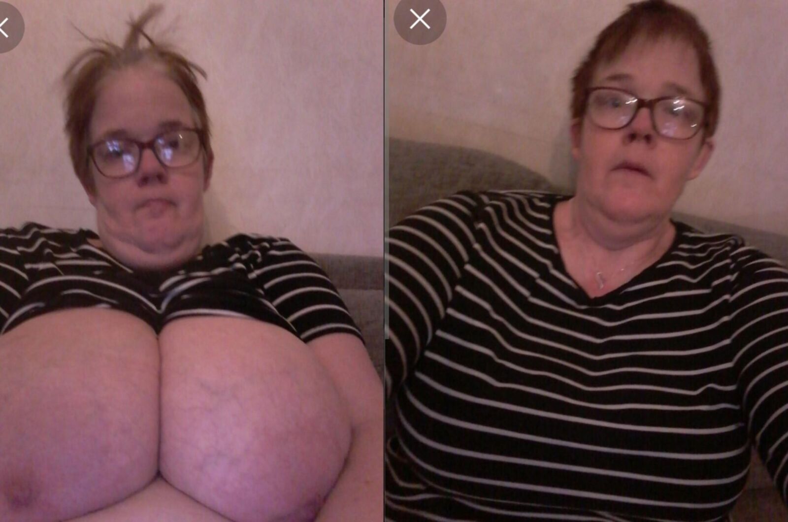 Huge boobs on Swedish mom