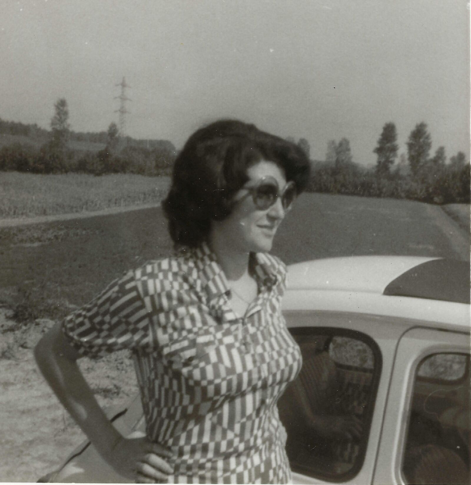 Ma mère pose vintage