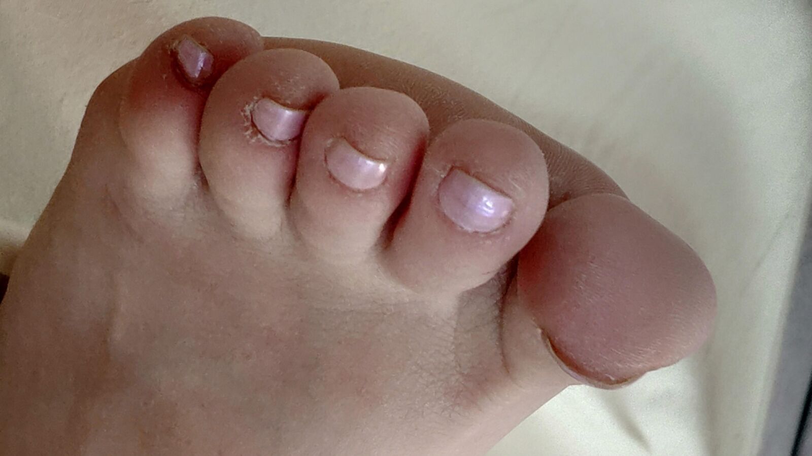 Pieds et plantes de ma femme