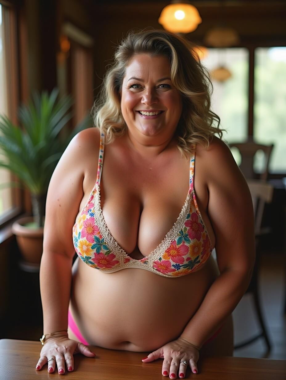 Mature BBW AI Flux 2