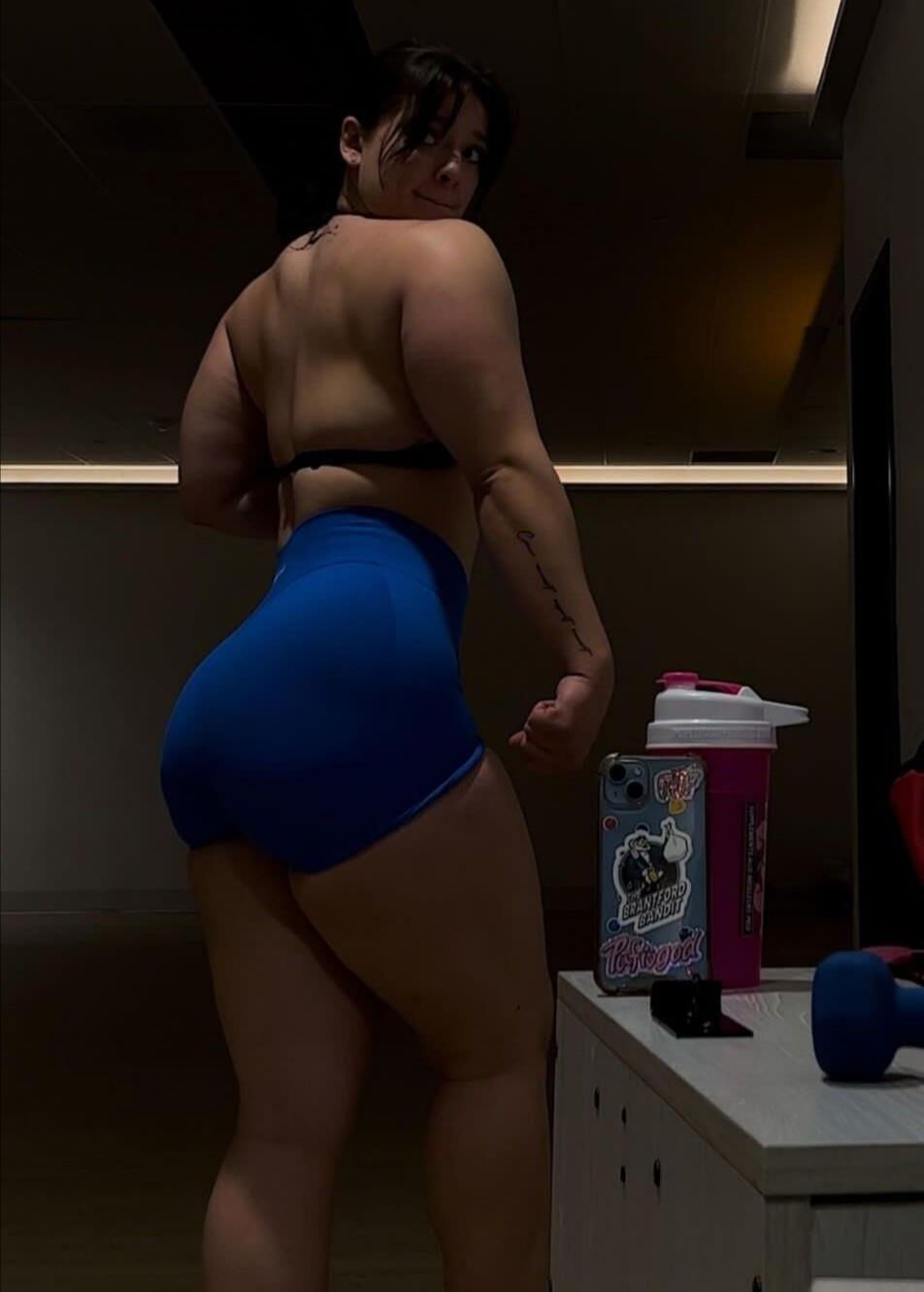 Gabrielle Chartrand Muscle Pawg Thicc and Powerful