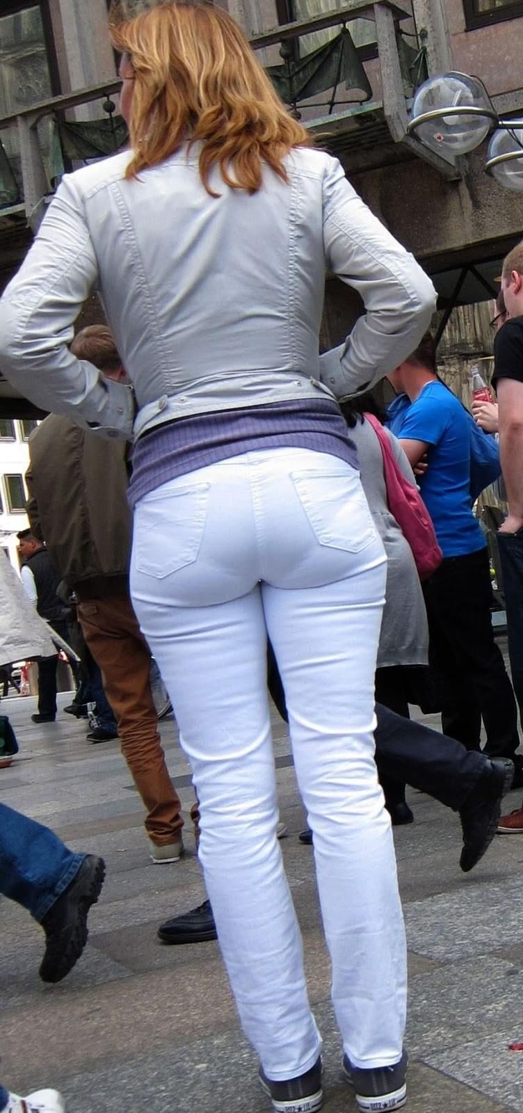 Candid Pawgs Tight Jeans and Pants