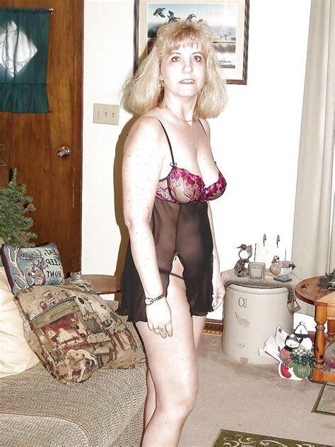 Blonde mature