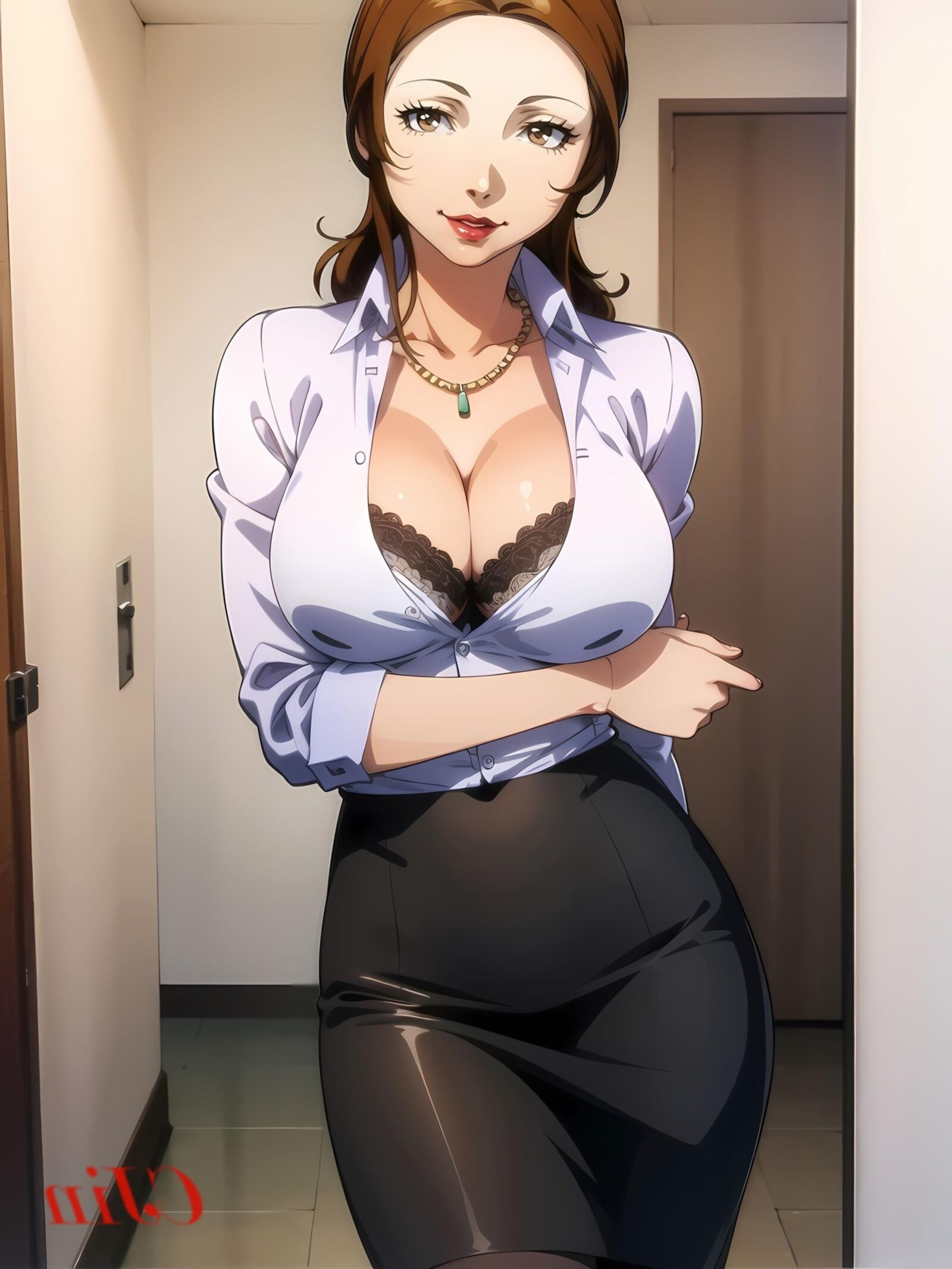 [CjinAl] Noriko Kashiwagi aus Persona 4 [Ai Generated]