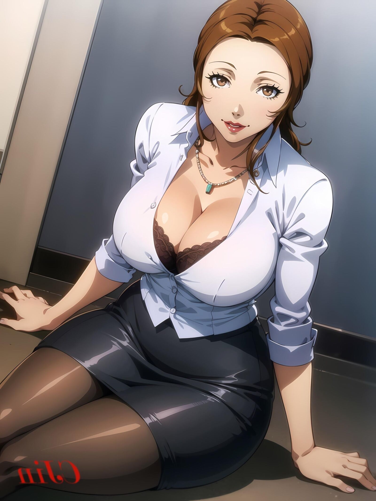 [CjinAl] Noriko Kashiwagi aus Persona 4 [Ai Generated]