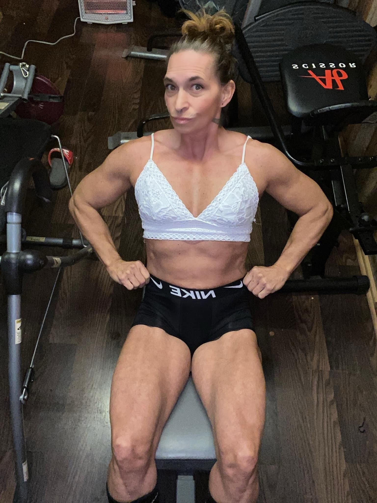 Tina our muscle Goddess whore