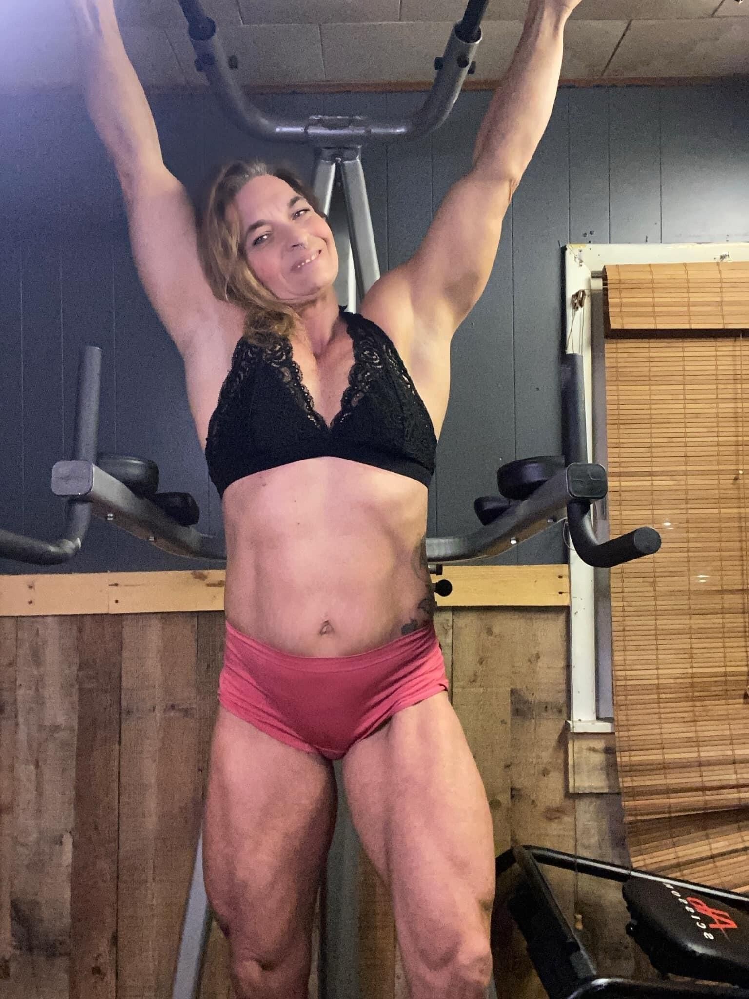 Tina our muscle Goddess whore