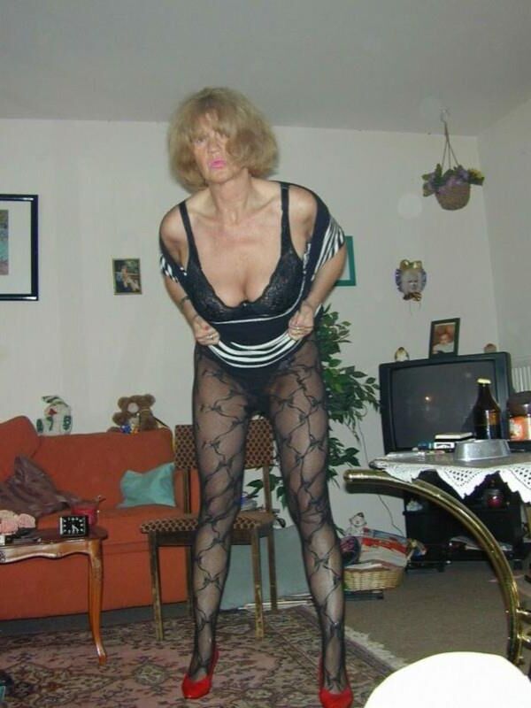 Sexy Granny years old Sailing strip