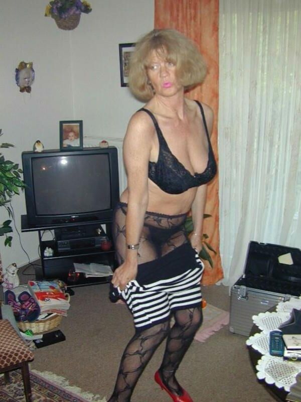 Sexy Granny years old Sailing strip