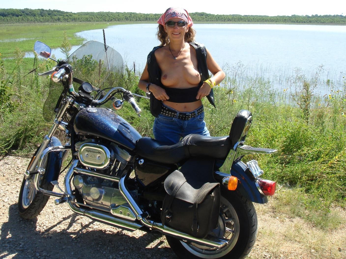 Motorista Milf Intermitente Tetas