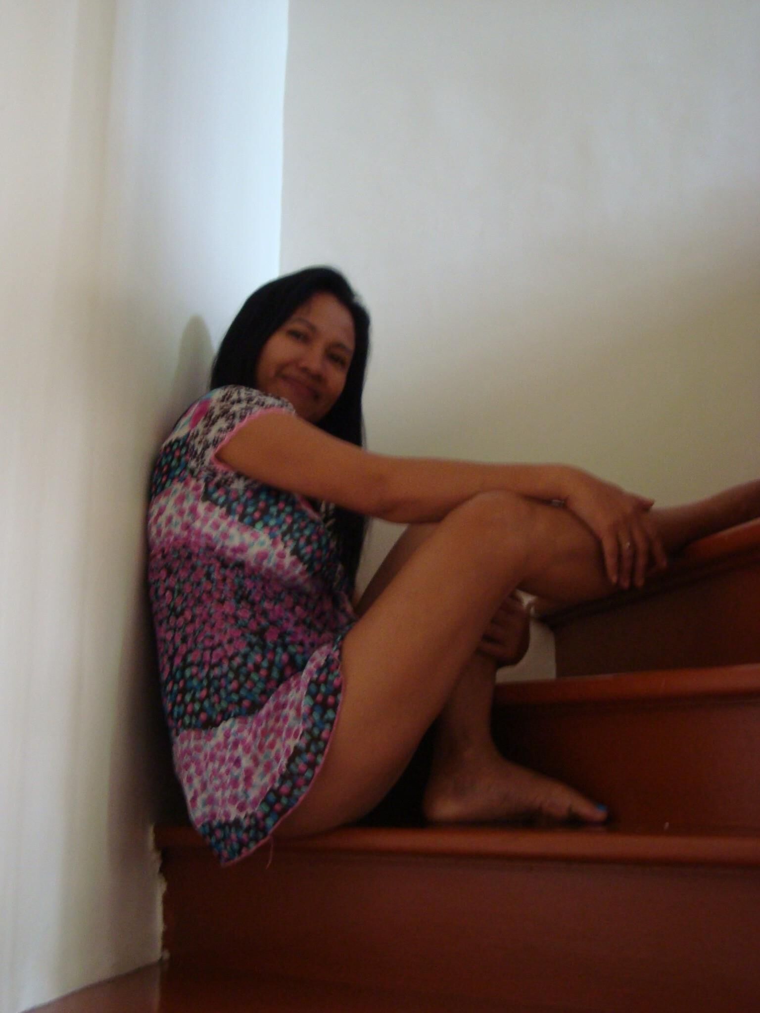 Filipina MILF esposa em lingerie