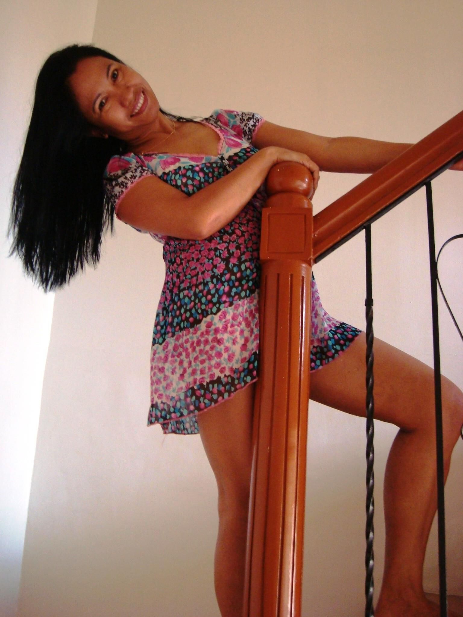 Filipina MILF esposa em lingerie