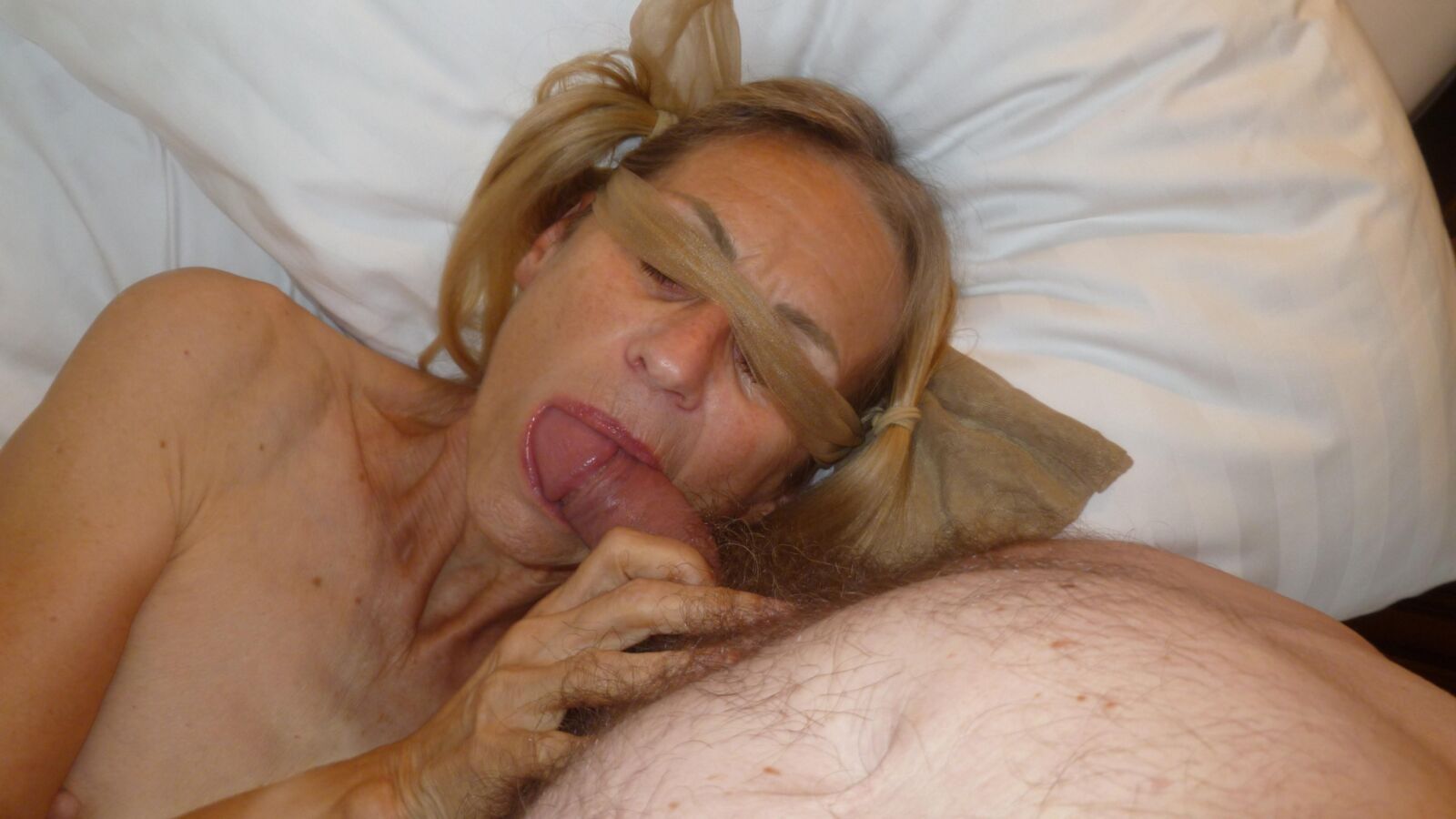 Oma Fotze und Blowjob