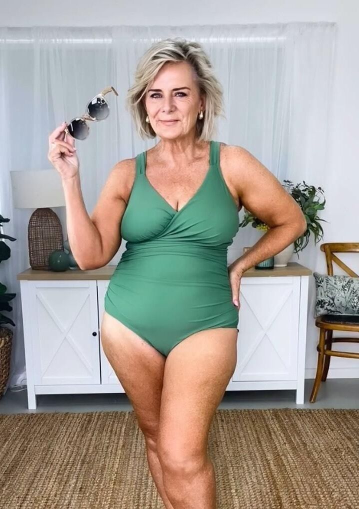 More mature/amateur swimsuit...