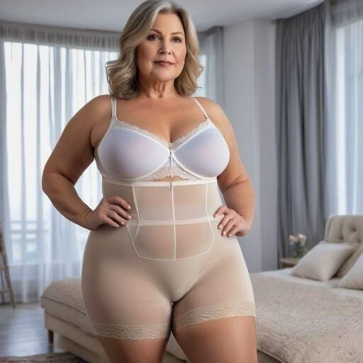 Belle et sexy mature/mamie en lingerie (mix)