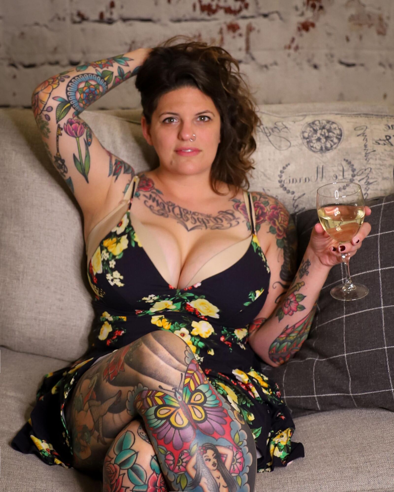 carrie c. big boobs and tats