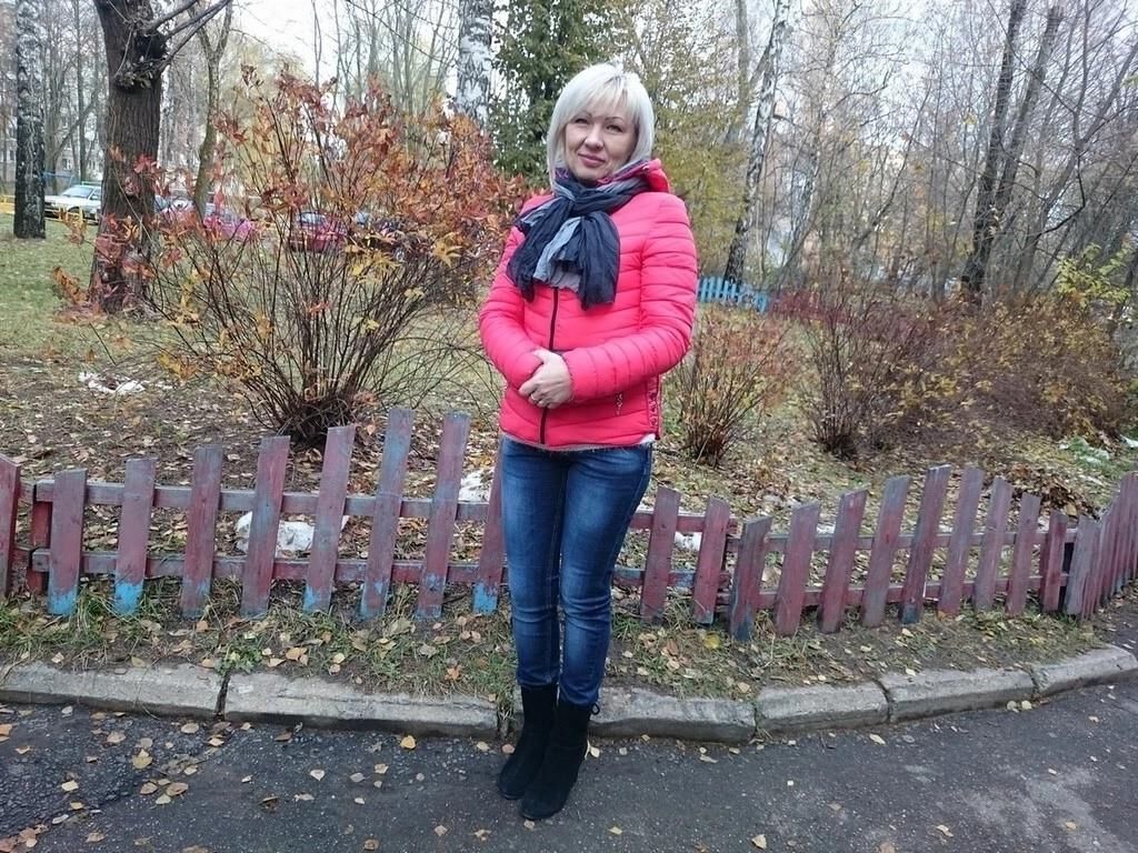 Rubia madura Olga de Minsk en Bielorrusia