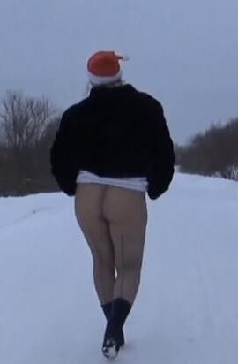 Collants dans la neige