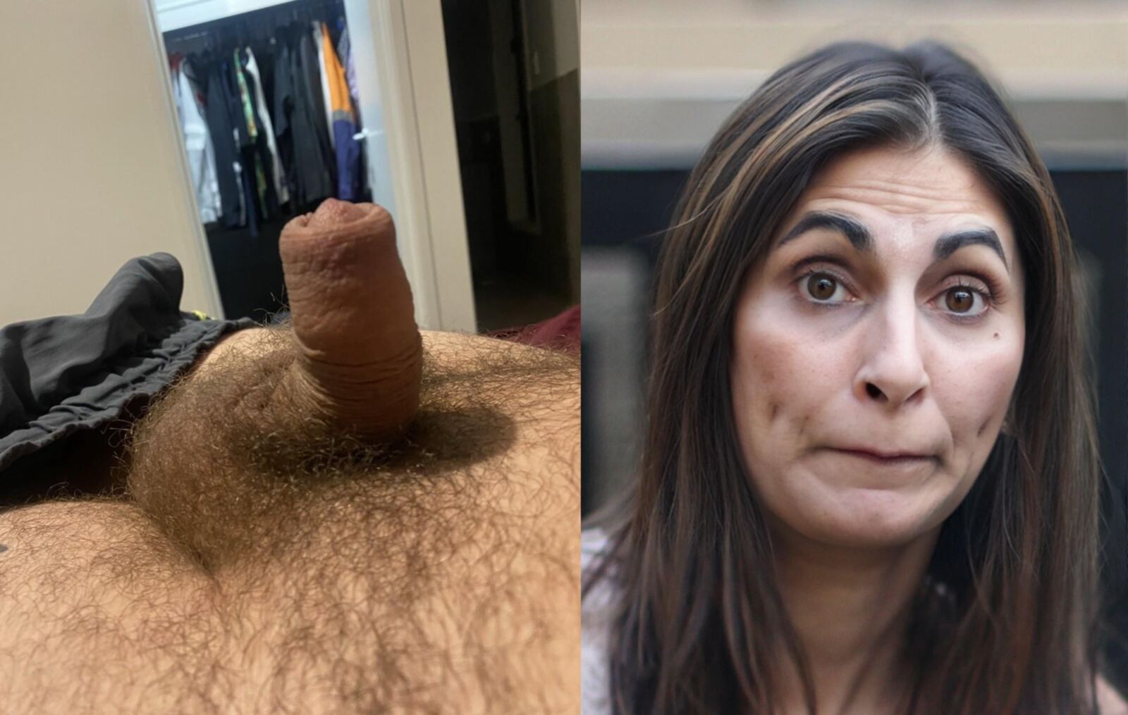 Womens expressions to small dicks