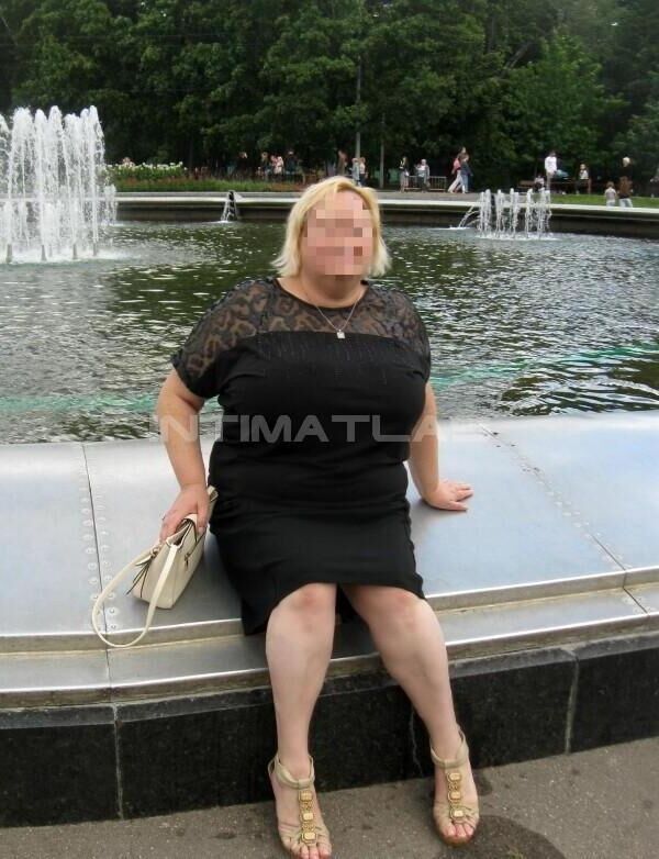 BBW blonde mature Elena from Moscow