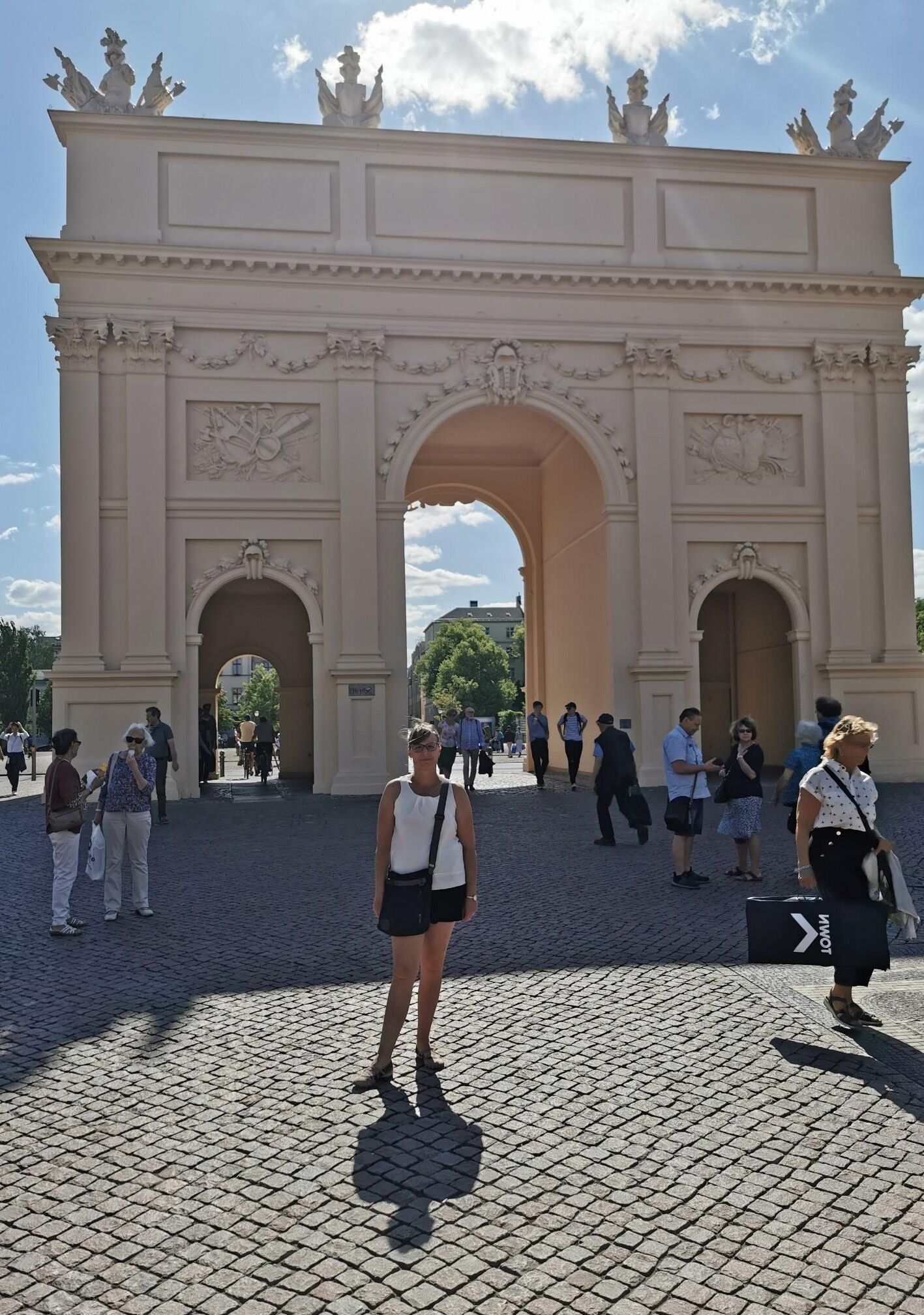 Pierced slut Silke Walk through Potsdam