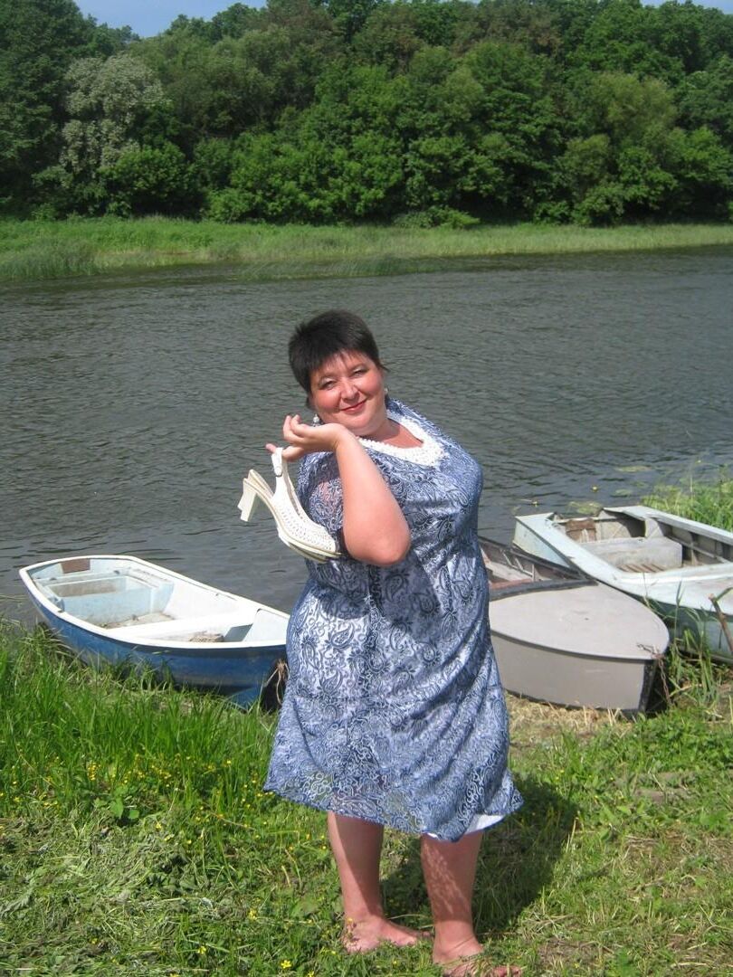 BBW mature amateur Anastasiya from Surgut in Russia