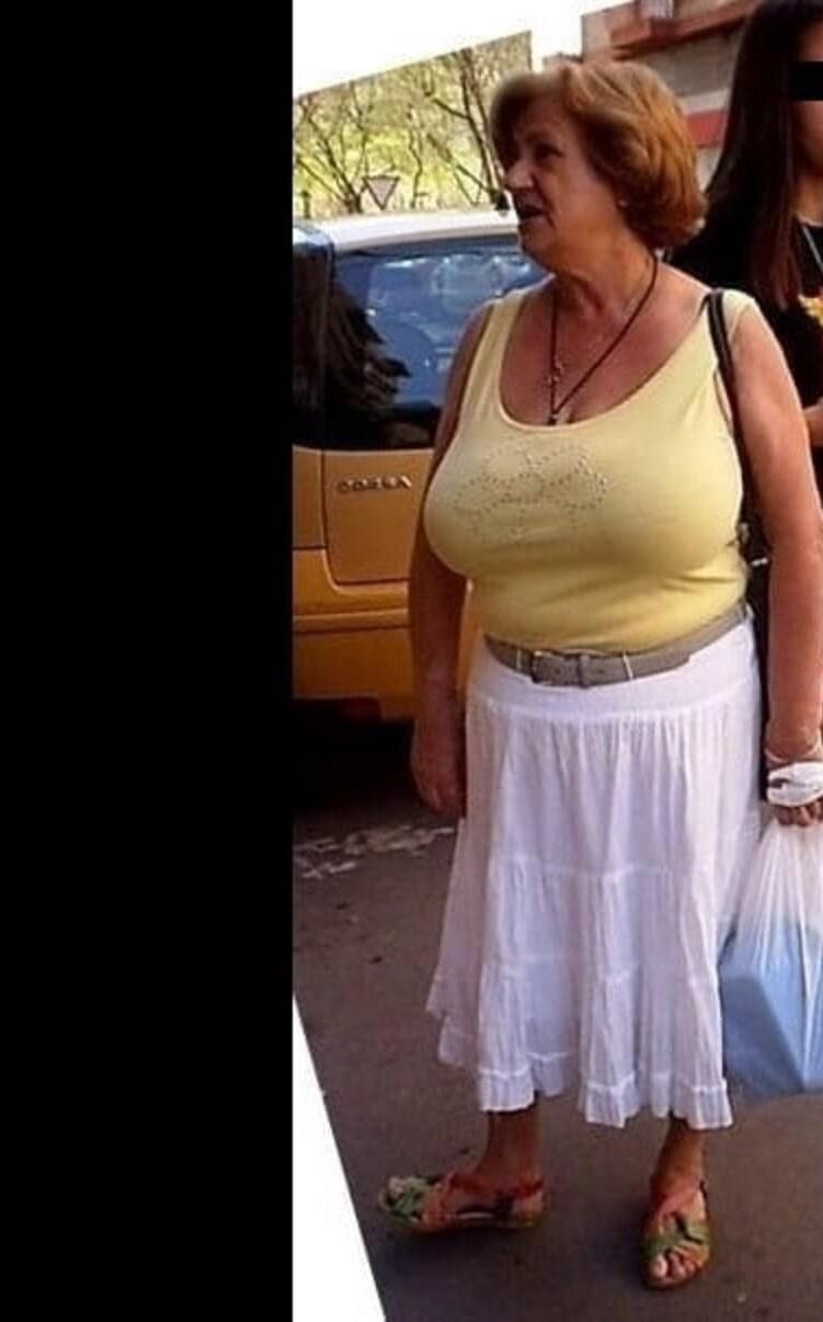 Grannies todos os dias que escondem um corpo quente debaixo das roupas