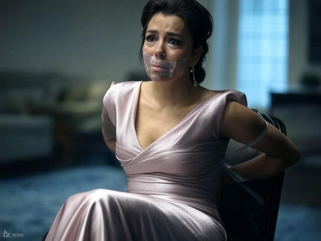 Eva Longoria Satin lié à la victime potentielle