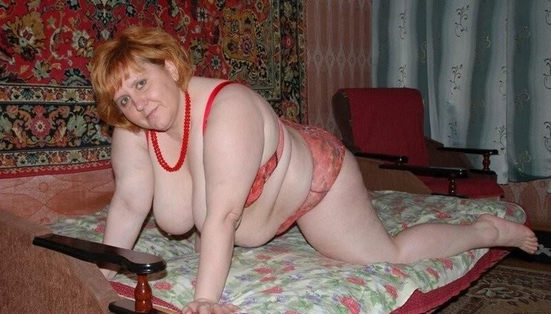 BBW Redhead зрелый с большими сиськами