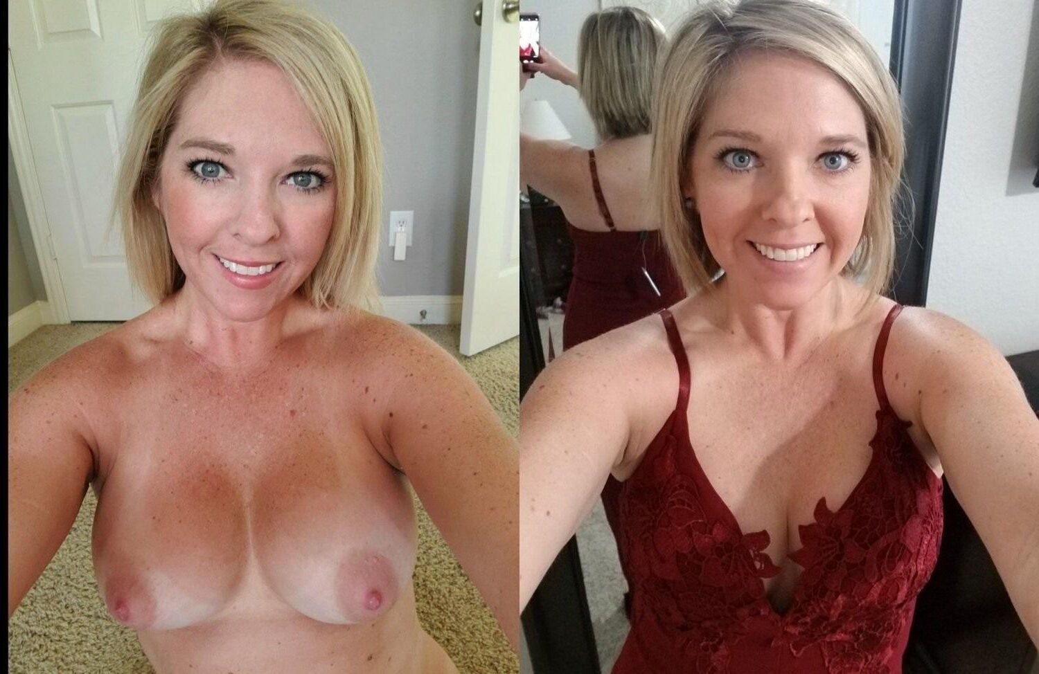 Milf blonde chaud