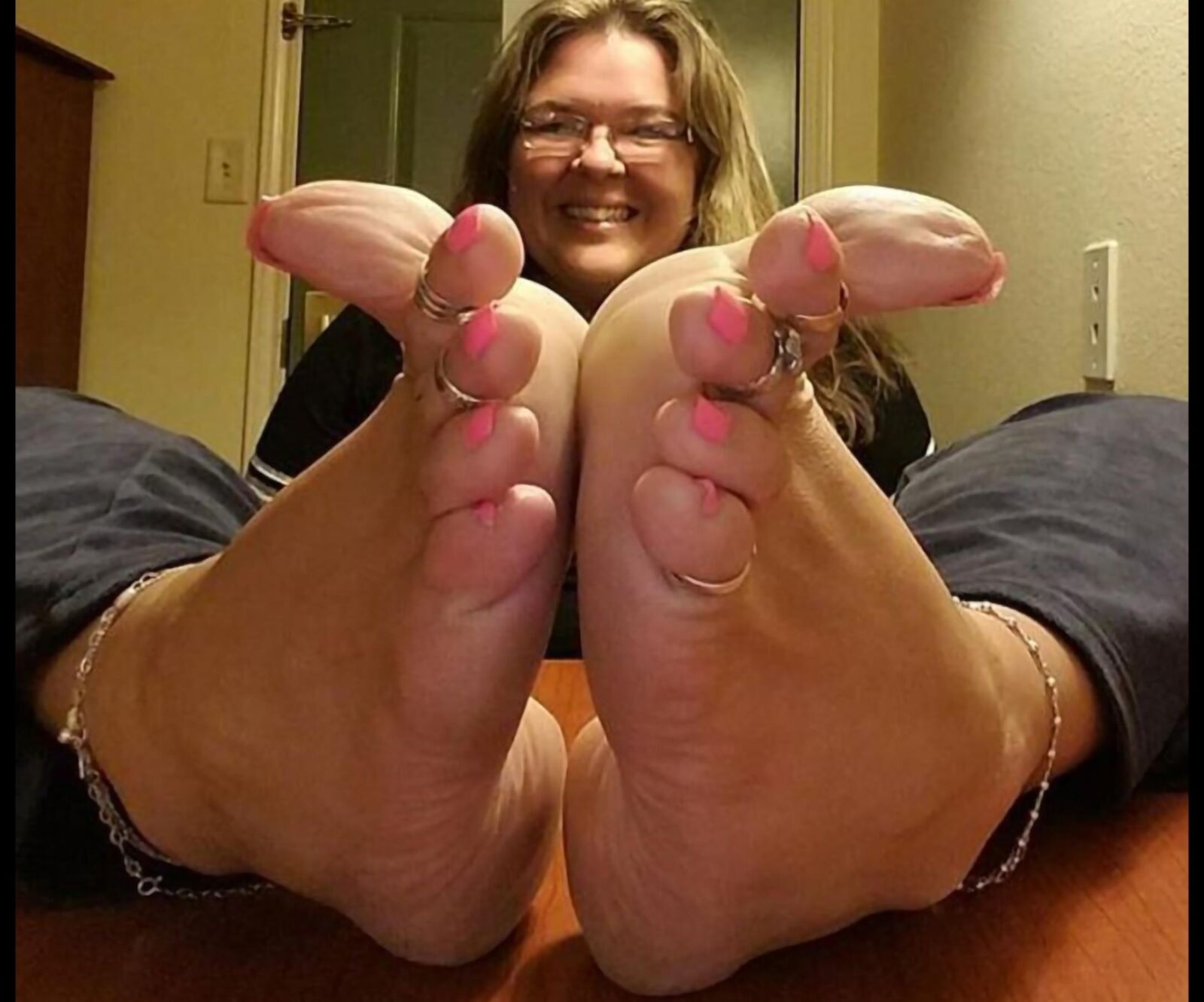 Variedad de coño maduro de los pies de los pies bbw