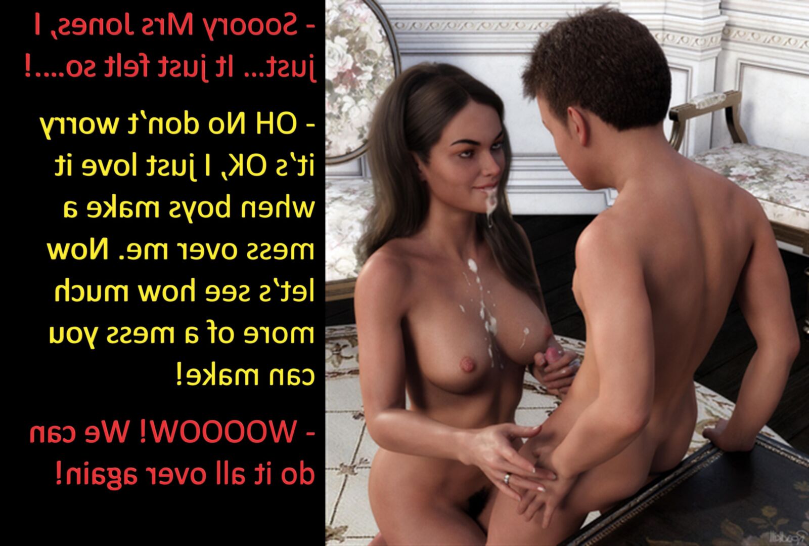 D Milf and Boy, Cougar и Teen, тетя и племянник