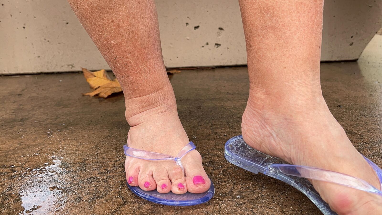Susan Modelaing Clear Flip Floos