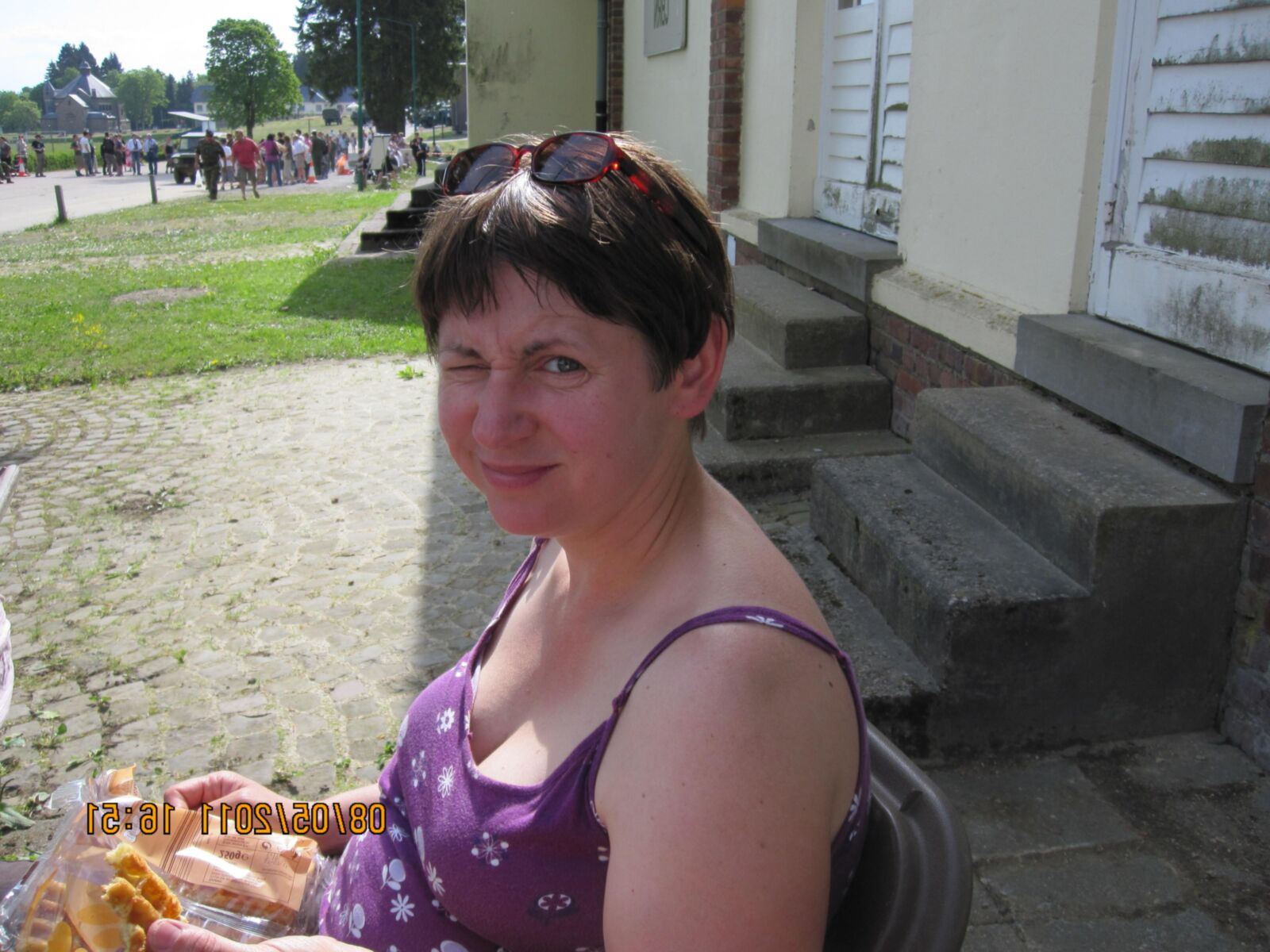 Birgit a german MILF braless