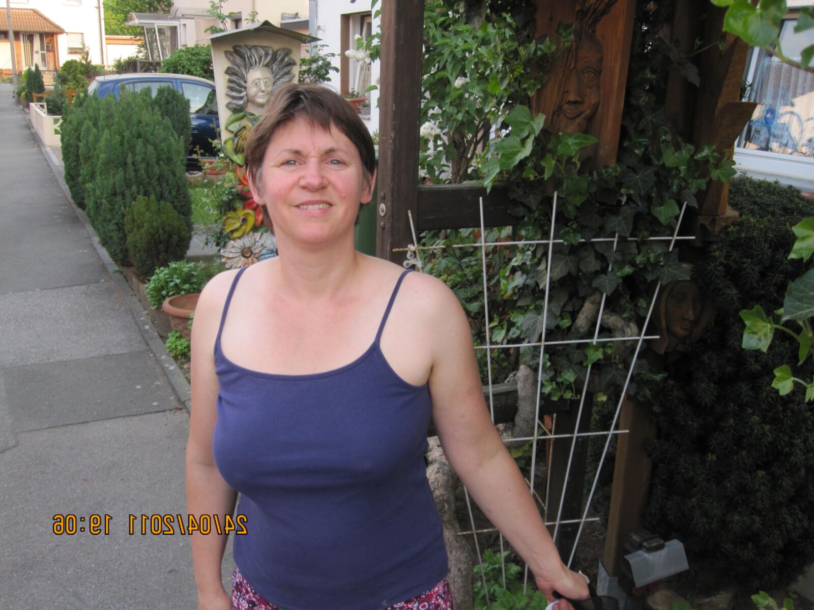 Birgit a german MILF braless