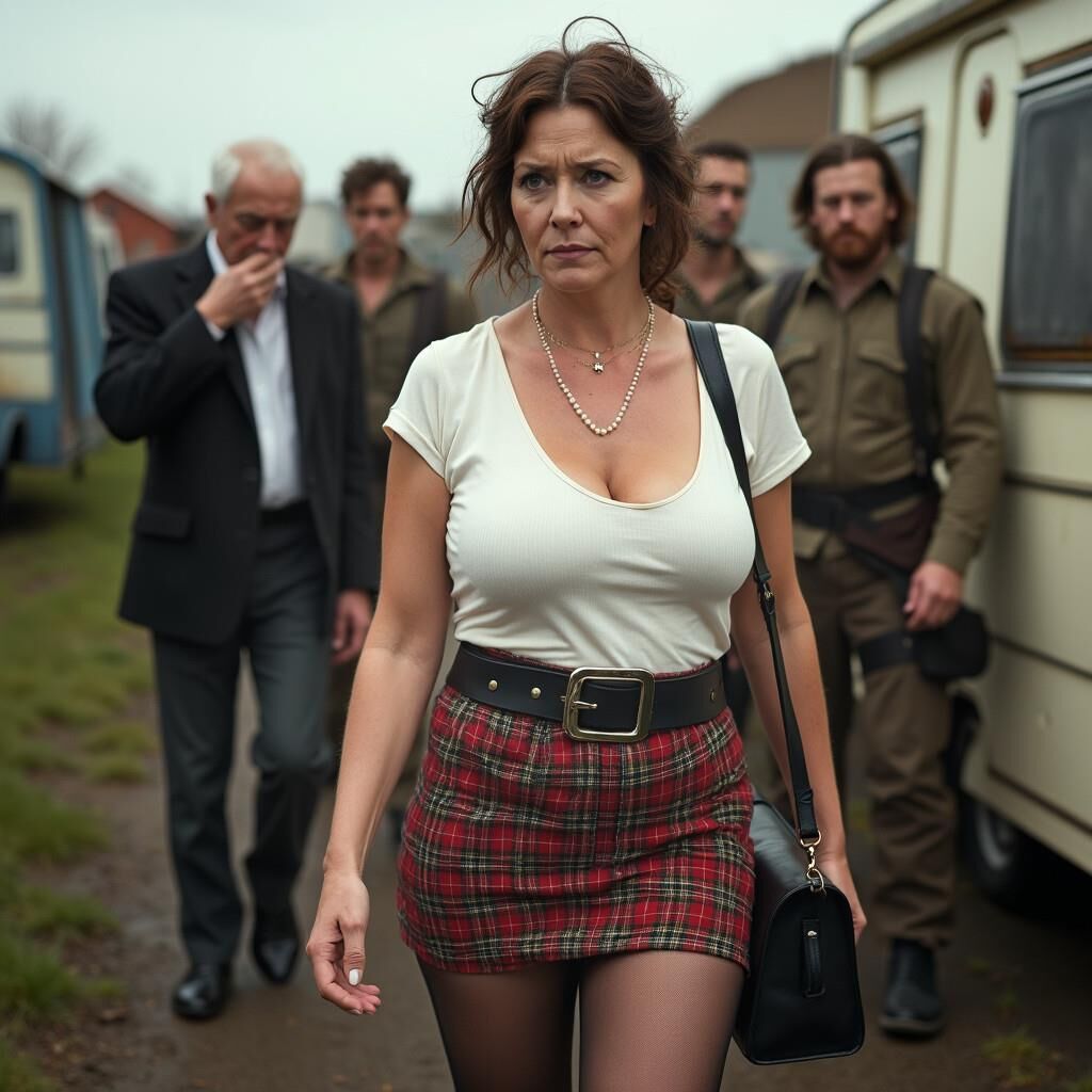 AI Milfs in tartan