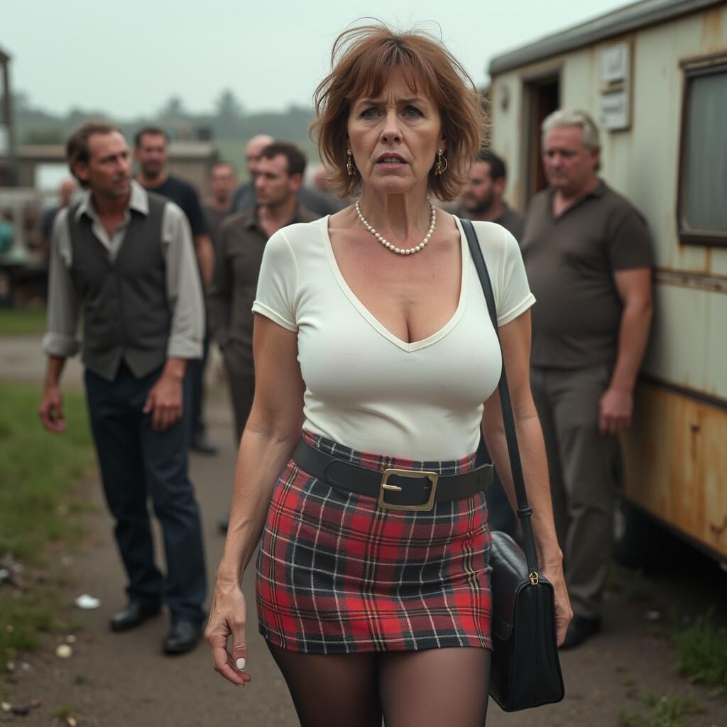 AI Milfs in tartan